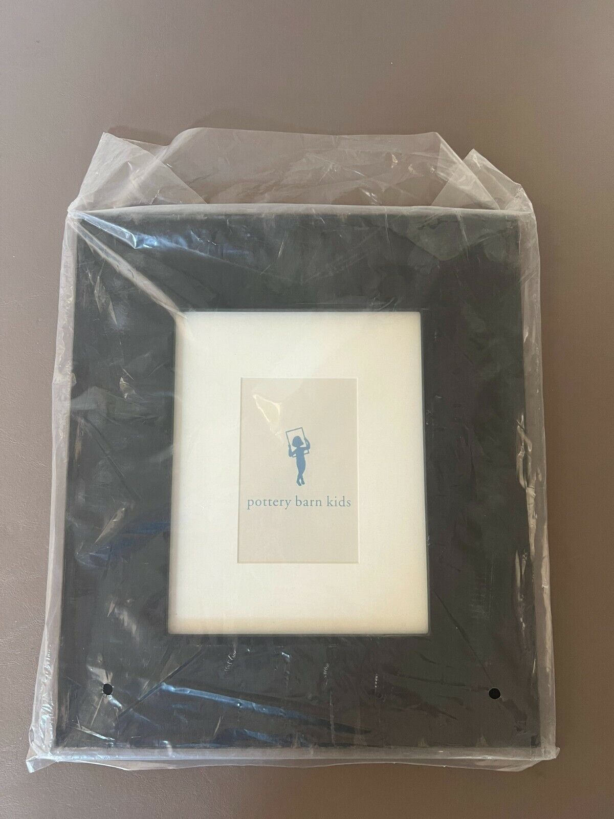 Pottery Barn Kids Frame Picture Distressed Black Brand New