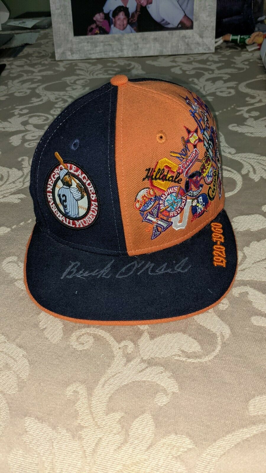 Buck O'Neil Signed Used Negro League Baseball Museum 7 3/8 Hat W/Our COA