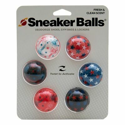 6pk Sneaker Balls Shoe Fresheners by Implus Footwear Shoe Deodorizer Clean Scent