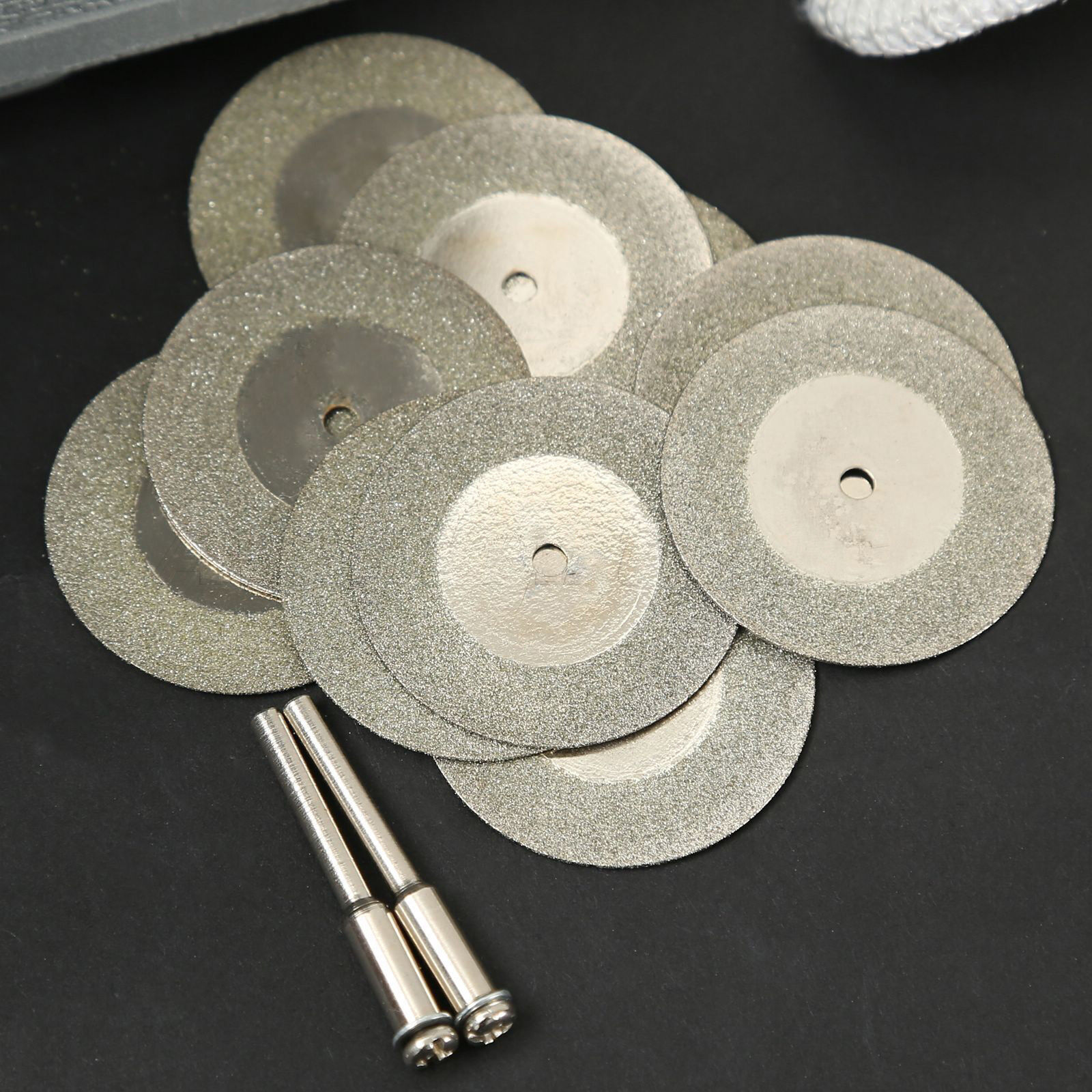10pcs Diamond Cutting Wheel Saw Blades Cut Off Discs Set For  Rotary Tool