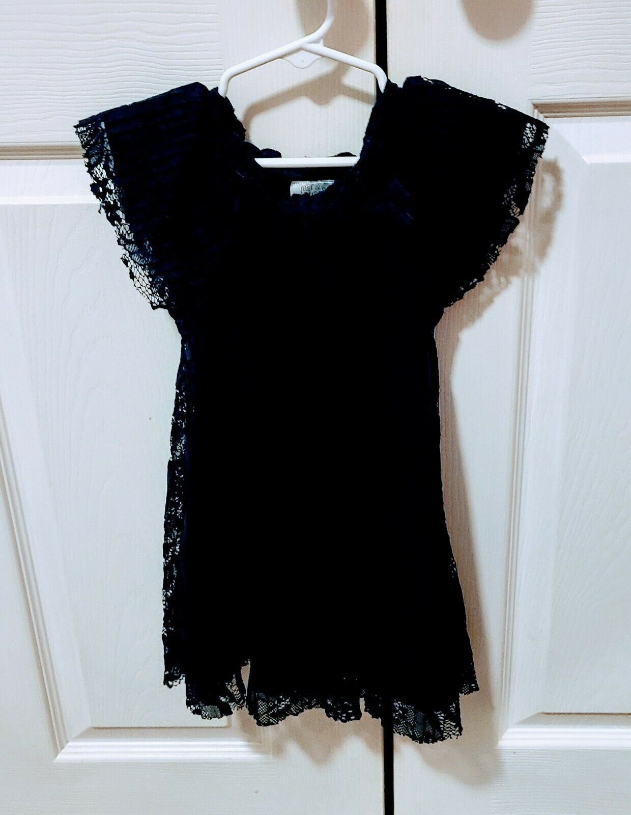 Just One You Lace Overlay Dress Size: 24 Months EUC