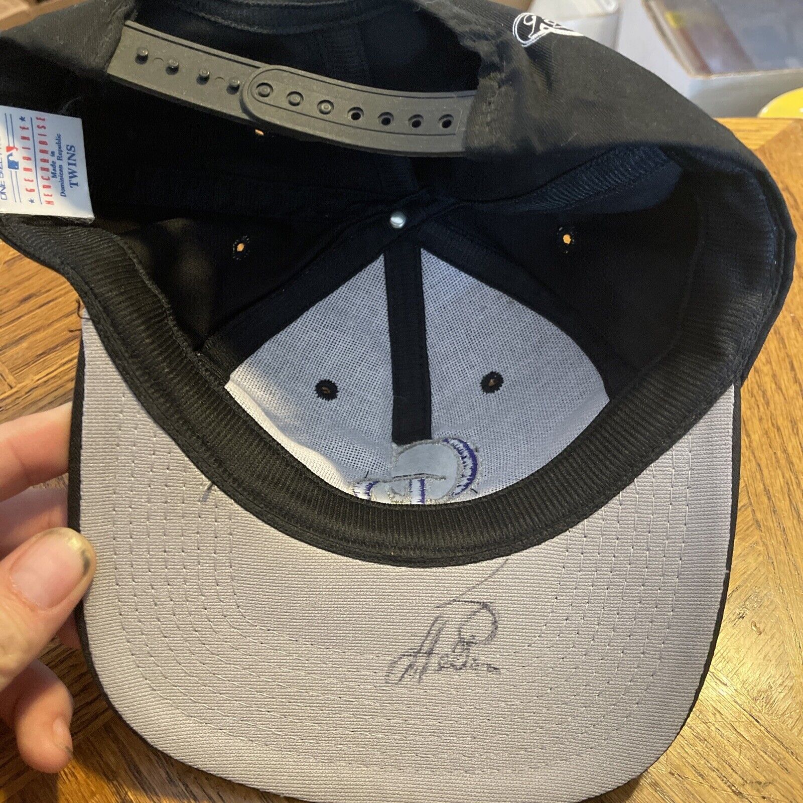 Todd Helton Autographed Colorado Rockies Adjustable Hat Future HOF