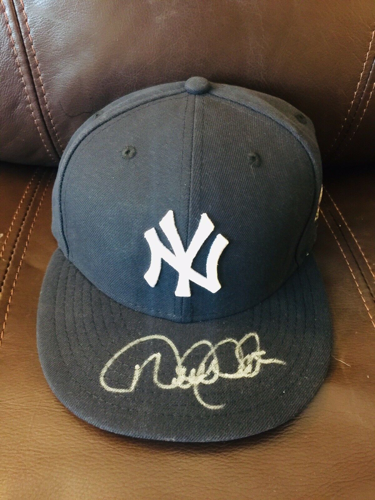 Derek Jeter Signed Autograph Baseball Hat,JSA COA, ESPN The Captain