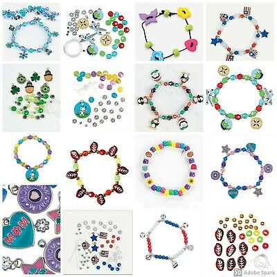 Charm Bracelet Craft Kit for Kids (15 Choices!) ABCraft
