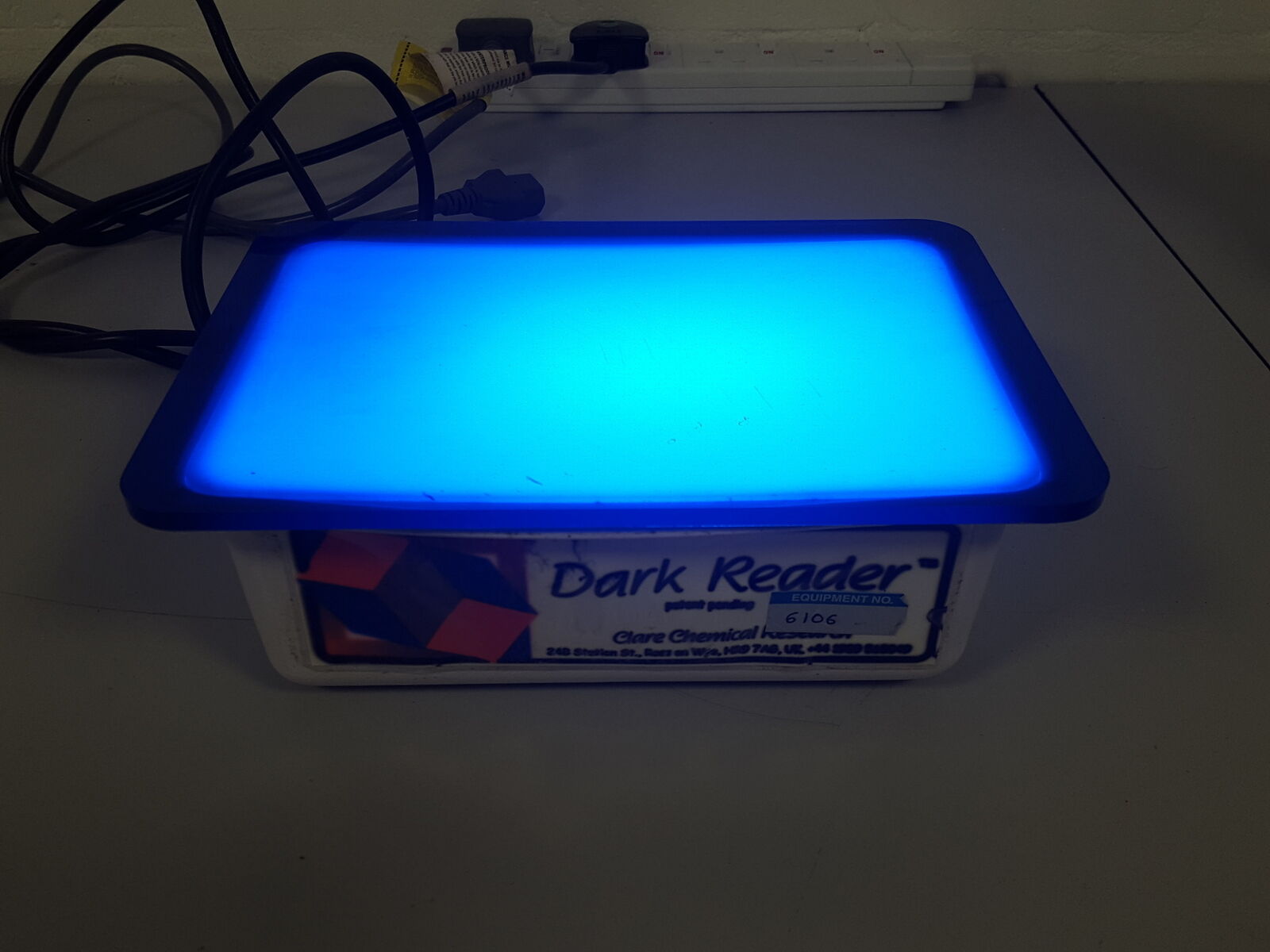 Clare Chemical Dark Reader Dr89x Transilluminator Lab