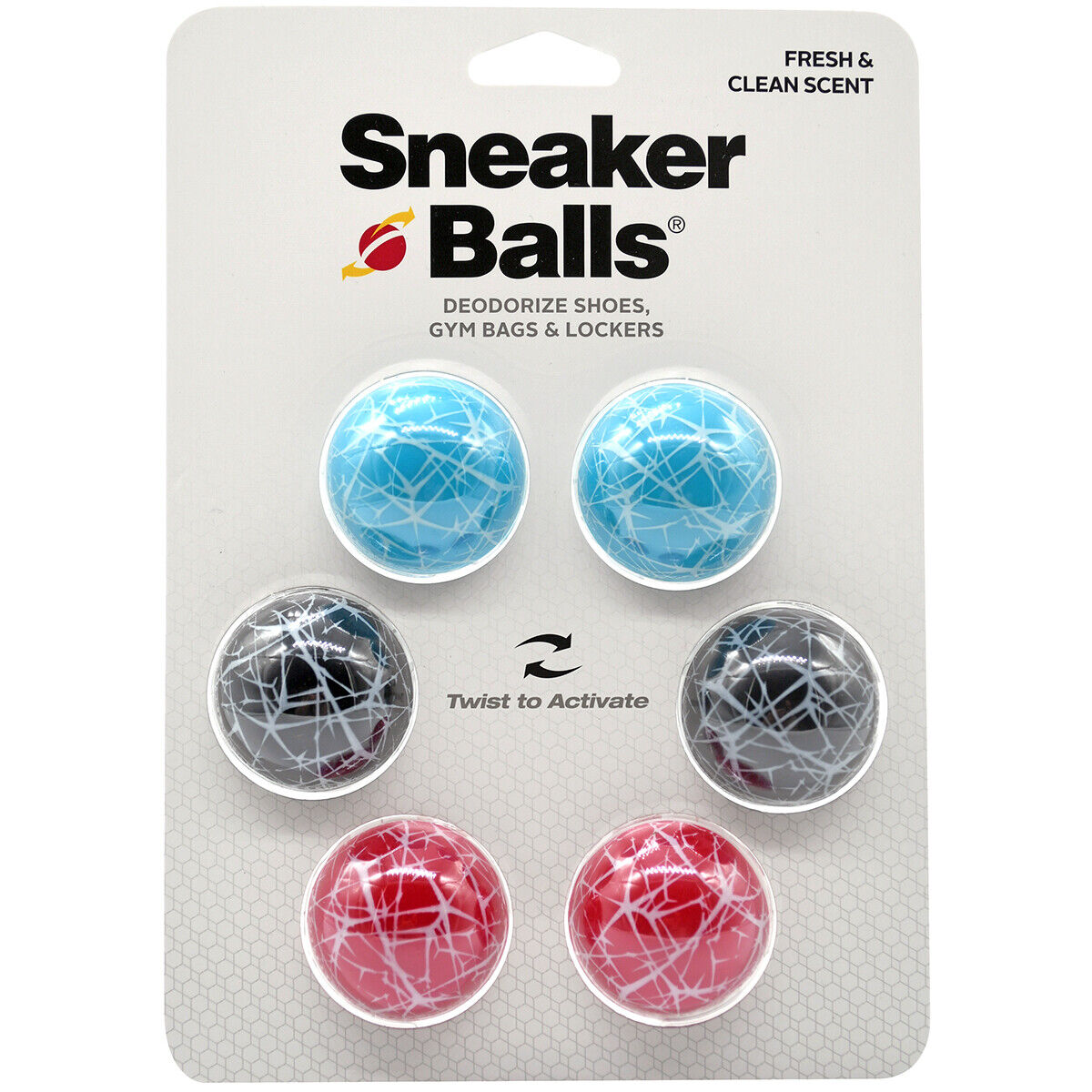 Sneaker Balls 6-pack Scratched Shoe Freshener