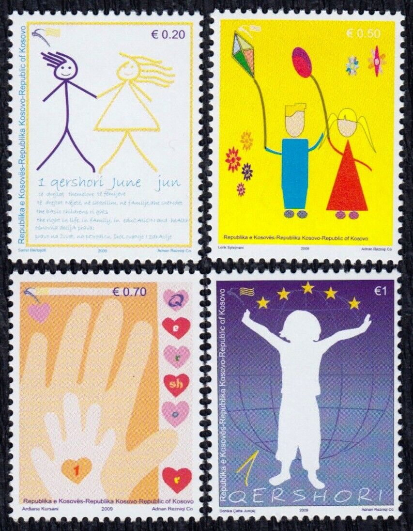 Kosovo Stamps 2009. Children's Day. Set MNH