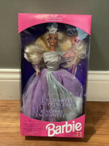 1993 Mattel Enchanted Princess Barbie NRFB Item 10292