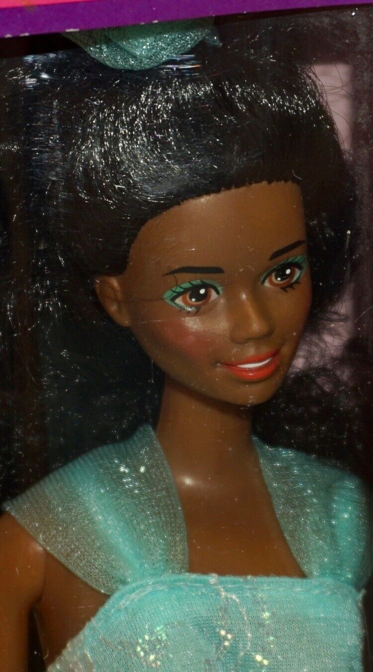 1991 Special Expressions Barbie #2583 ~ African American~woolworth~ New ~ Mattel