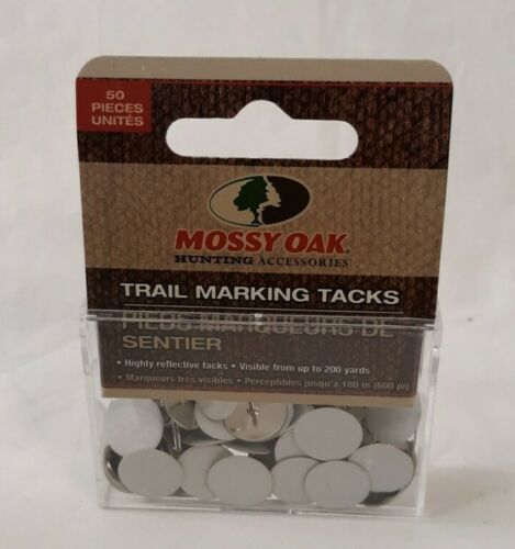 Mossy Oak Trail Marking Tacks,refective  50 Pieces Hunting Archery Bowhunting