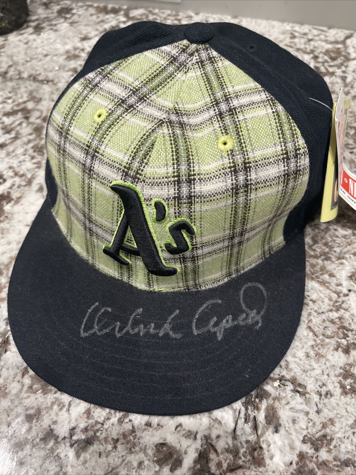 Orlando Cepeda autographed signed auto Oakland A’s authentic cap hat Cooperstown