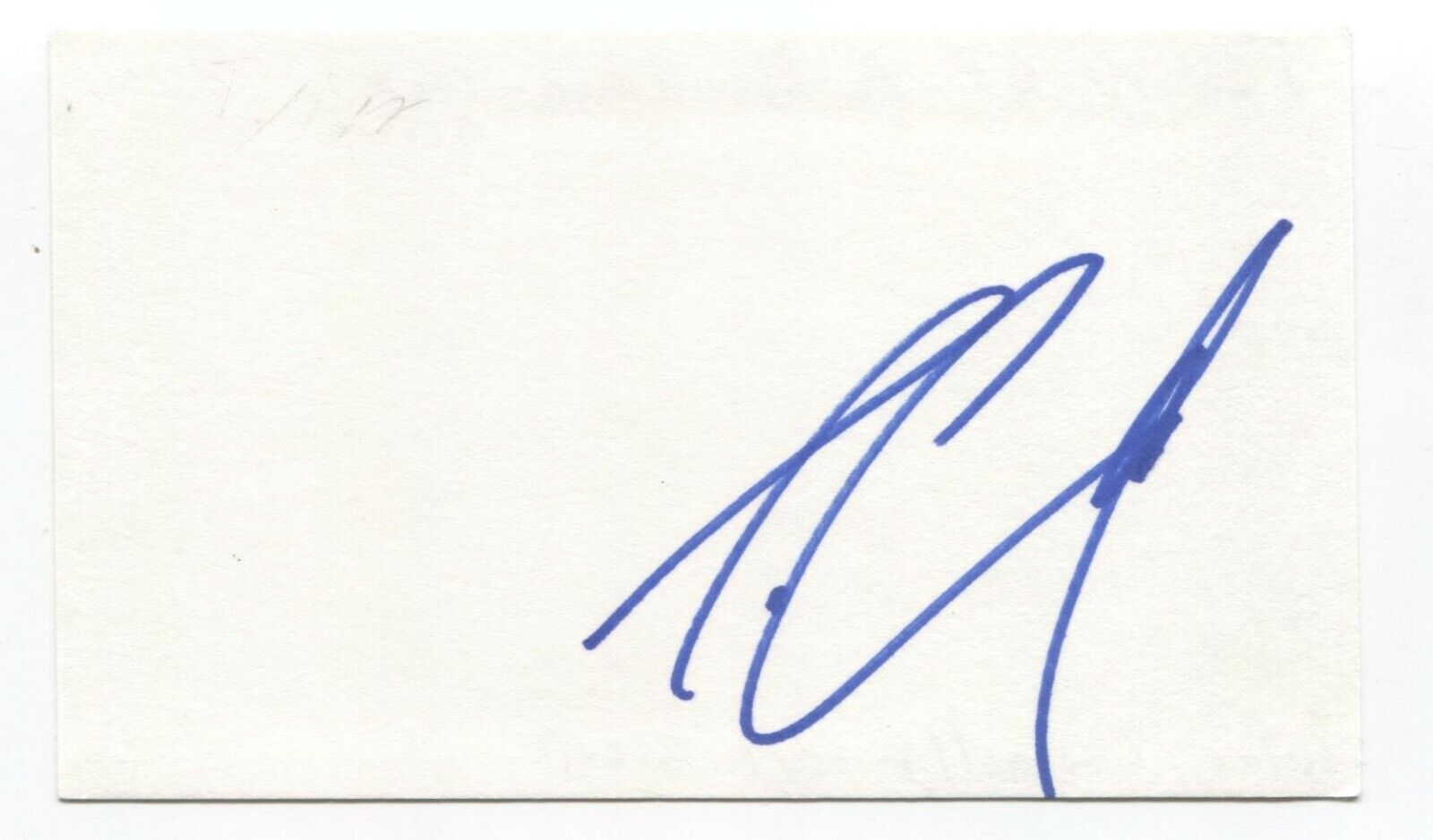 Theory of a Deadman - Tyler Connolly Signed 3x5 Index Card Autographed Signature