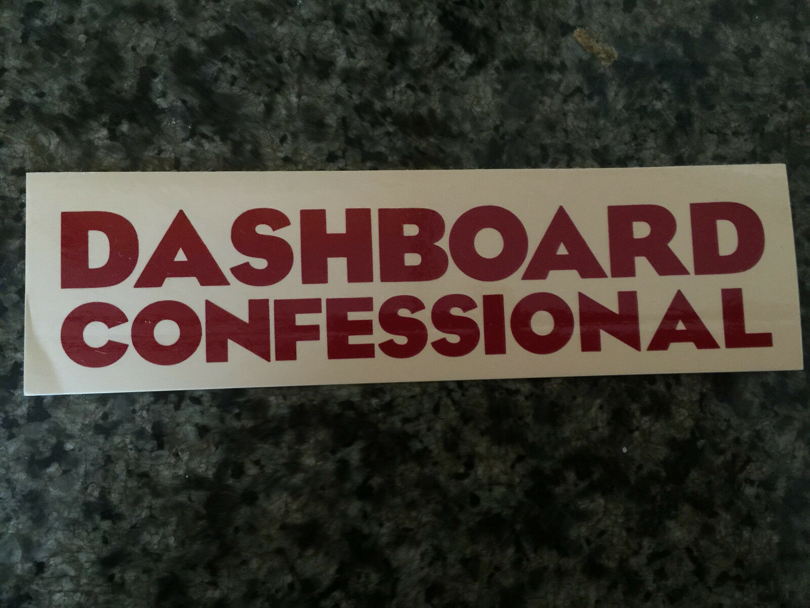 Dashboard Confessional Sticker Promo For Cd