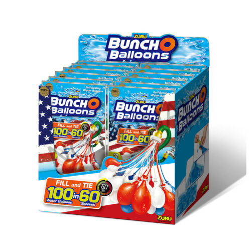 Zuru Bunch O Balloons Assorted Colors Self Seal Water Balloons 100 pc.